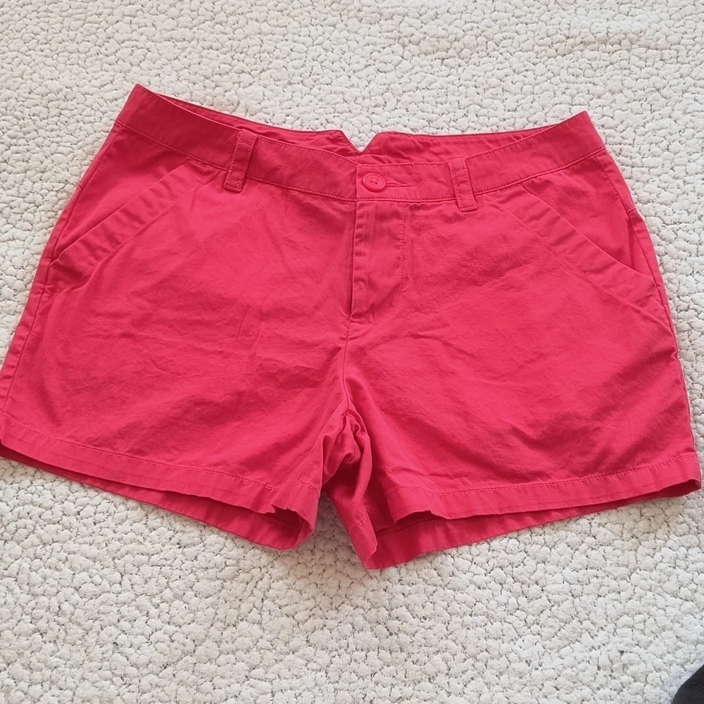 Columbia Bright Coral Short Shorts Size 8